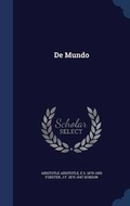 Cover: De Mundo - Sagwan Press