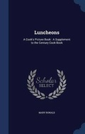 Cover: Luncheons - Sagwan Press