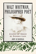 Cover: Walt Whitman, Philosopher Poet - McFarland & Co Inc