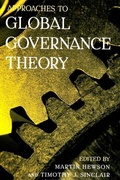 Cover: Approaches to Global Governance Theory - State University of New York Press