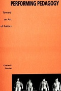 Cover: Performing Pedagogy - State University of New York Press