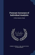Cover: Forecast Accuracy of Individual Analysts - Sagwan Press