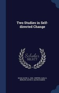 Enlarge image Cover: Two Studies in Self-directed Change - Sagwan Press