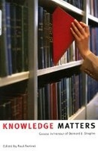 Enlarge image Cover: Knowledge Matters - McGill-Queen's University Press