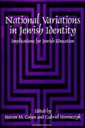 Cover: National Variations in Jewish Identity - State University of New York Press