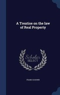 Cover: A Treatise on the Law of Real Property - Sagwan Press