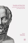 Cover: Thucydides and Political Order - Palgrave MacMillan