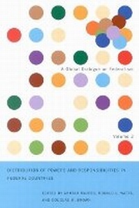Enlarge image Cover: Distribution of Powers and Responsibilities in Federal Countries - McGill-Queen's University Press