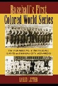 Enlarge image Cover: Baseball's First Colored World Series - McFarland & Company