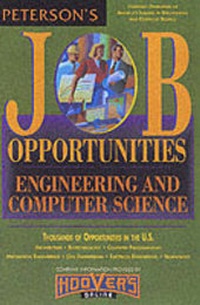 Enlarge image Cover: Job Opportunities in Engineering and Computer Science - Peterson's Guides,U.S.