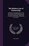 Cover: The Modern Law of Partnership - Palala Press