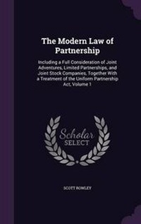 Enlarge image Cover: The Modern Law of Partnership - Palala Press
