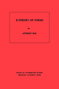 Abbildung von: K-Theory of Forms. (AM-98), Volume 98 - Princeton University Press
