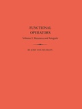 Cover: Functional Operators, Volume 1 - Princeton University Press