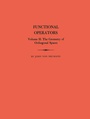 Cover: Functional Operators, Volume 2 - Princeton University Press