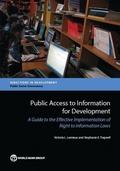 Cover: Public Access to Information for Development - World Bank Publications