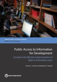 Abbildung von: Public Access to Information for Development - World Bank Publications