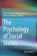 Cover: The Psychology of Social Status - Springer