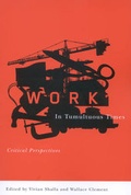 Cover: Work in Tumultuous Times - McGill-Queen's University Press