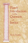 Cover: Plato's Introduction to the Question of Justice - State University of New York Press