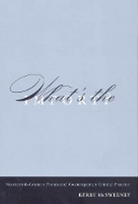 Enlarge image Cover: What's the Import? - McGill-Queen's University Press