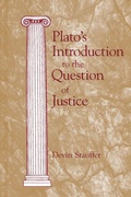 Cover: Plato's Introduction to the Question of Justice - State University of New York Press