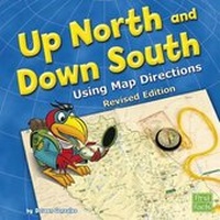 Enlarge image Cover: Map Mania Up North and Down South Using Map Directions - Capstone Press