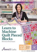 Cover: Learn to Machine Quilt Pieced Blocks Class DVD - Annies
