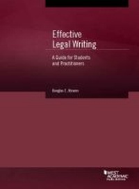 Enlarge image Cover: Effective Legal Writing - West Academic Press