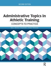Enlarge image Cover: Administrative Topics in Athletic Training - SLACK Incorporated