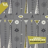 Abbildung von: V&A - 1950s Textiles wall calendar 2017 (Art calendar) - Flame Tree Publishing