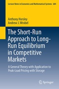 Cover: The Short-Run Approach to Long-Run Equilibrium in Competitive Markets - Springer