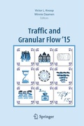 Cover: Traffic and Granular Flow '15 - Springer