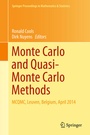 Cover: Monte Carlo and Quasi-Monte Carlo Methods - Springer
