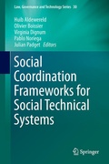 Cover: Social Coordination Frameworks for Social Technical Systems - Springer