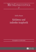 Cover: Koh&auml;renz und indirekte Anaphorik - Peter Lang Verlag
