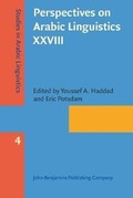 Cover: Perspectives on Arabic Linguistics XXVIII - John Benjamins Publishing Co