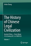 Cover: The History of Chinese Legal Civilization - Springer