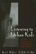 Cover: Listening to Urban Kids - State University of New York Press