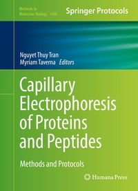 Abbildung von: Capillary Electrophoresis of Proteins and Peptides - Humana