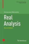 Cover: Real Analysis - Birkh&auml;user