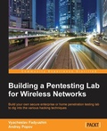Cover: Building a Pentesting Lab for Wireless Networks - Packt Publishing