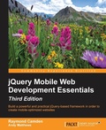 Cover: jQuery Mobile Web Development Essentials - Third edition - Packt Publishing