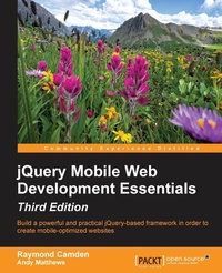 Enlarge image Cover: jQuery Mobile Web Development Essentials - Third edition - Packt Publishing