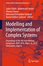Cover: Modelling and Implementation of Complex Systems - Springer