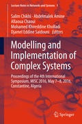 Cover: Modelling and Implementation of Complex Systems - Springer