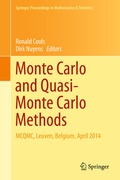 Cover: Monte Carlo and Quasi-Monte Carlo Methods - Springer