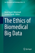 Cover: The Ethics of Biomedical Big Data - Springer