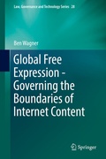 Cover: Global Free Expression - Governing the Boundaries of Internet Content - Springer
