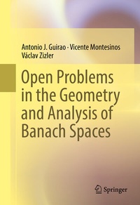 Abbildung von: Open Problems in the Geometry and Analysis of Banach Spaces - Springer
